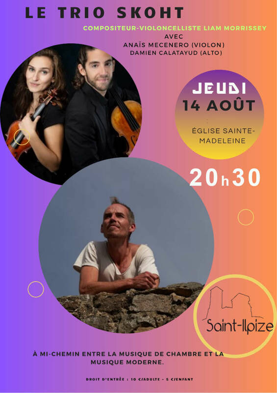 Concert Liam Morrissey – trio Skoht