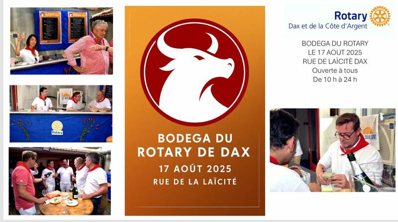 BODEGA DU ROTARY DU 17 AOUT 2025