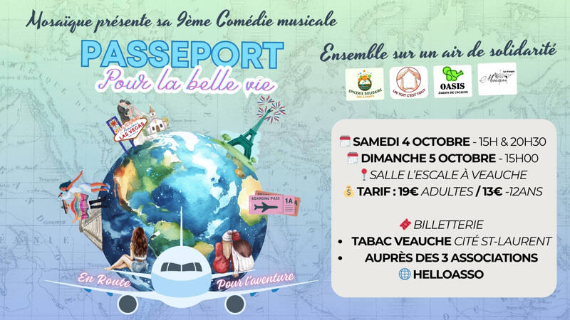 Comédie Musicale PASSEPORT pour la belle vie
