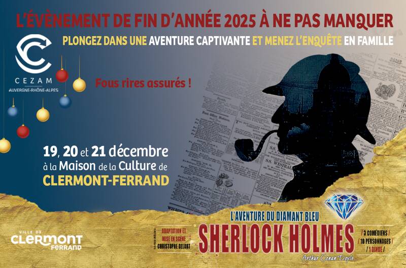 SHERLOCK HOLMES, l'aventure du diamant bleu