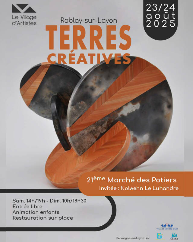 21ème édition du Marché des Potiers - Terres créatives
