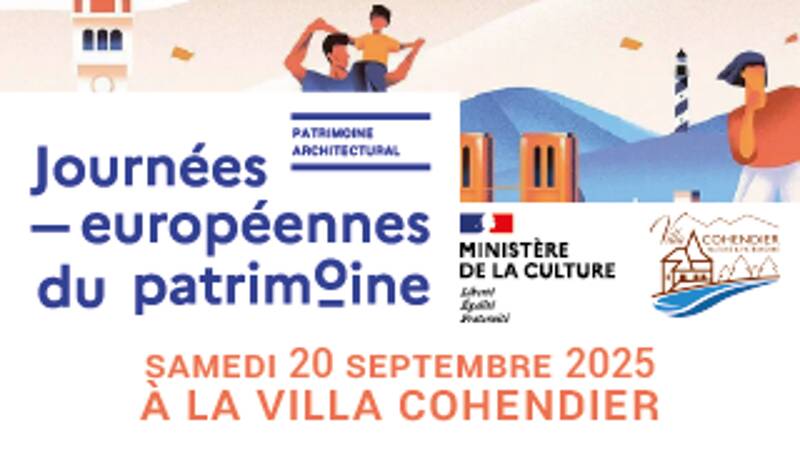 Journée Européenne du Patrimoine à la Villa Cohendier
