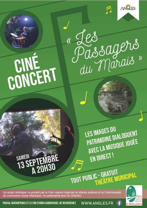 Ciné concert Les passagers du marais