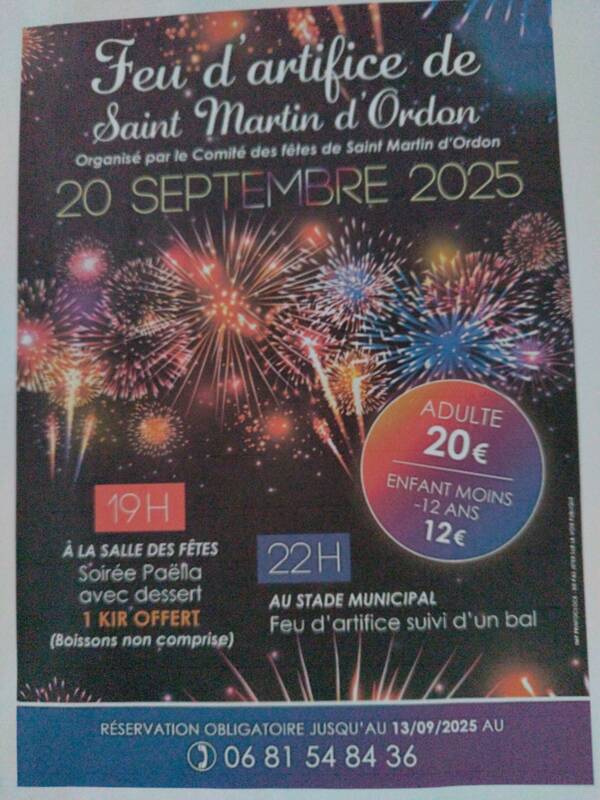 Feu d’artifice