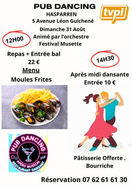 Repas Dansant + après midi dansante