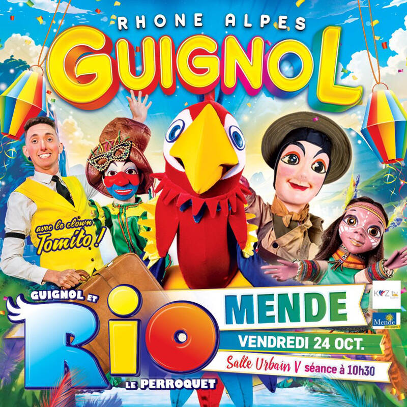 Guignol et Rio le Perroquet