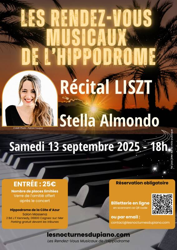 Les Rendez-Vous Musicaux de l'Hippodrome - Stella Almondo