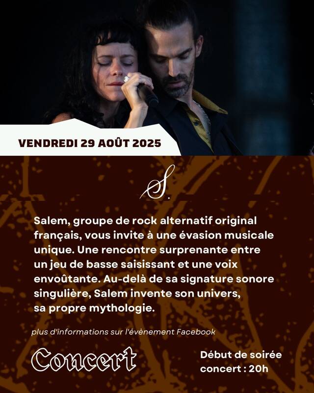 Concert Salem 2.0 - Taverne Les Gros Cailloux