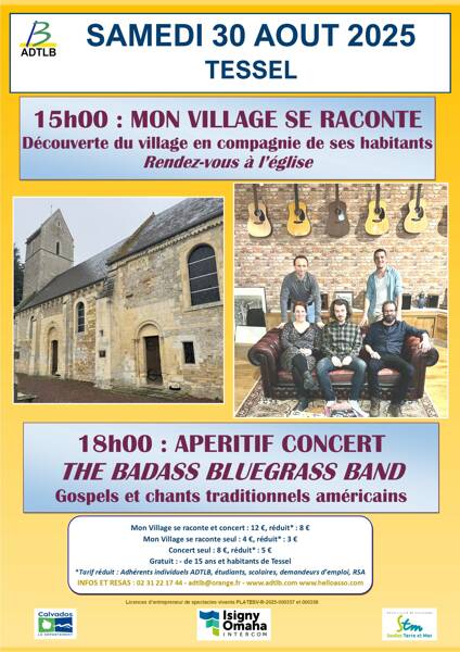 Mon Village se Raconte et concert à TESSEL