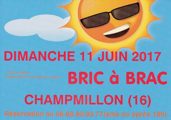 Bric à brac Champmillon