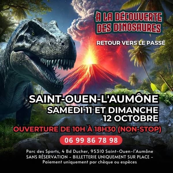 Exposition de dinosaures
