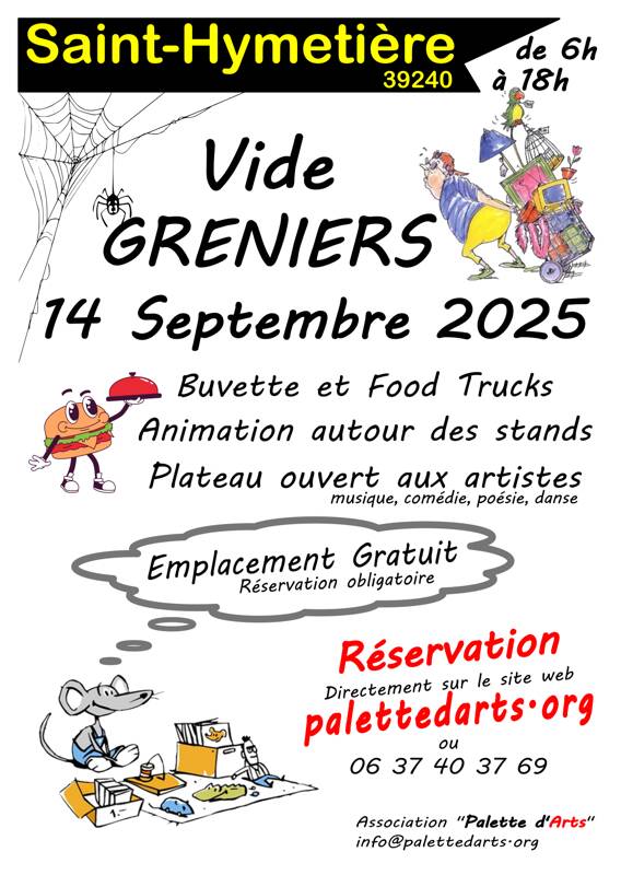 Vide-Greniers de St-Hymetière (39240)