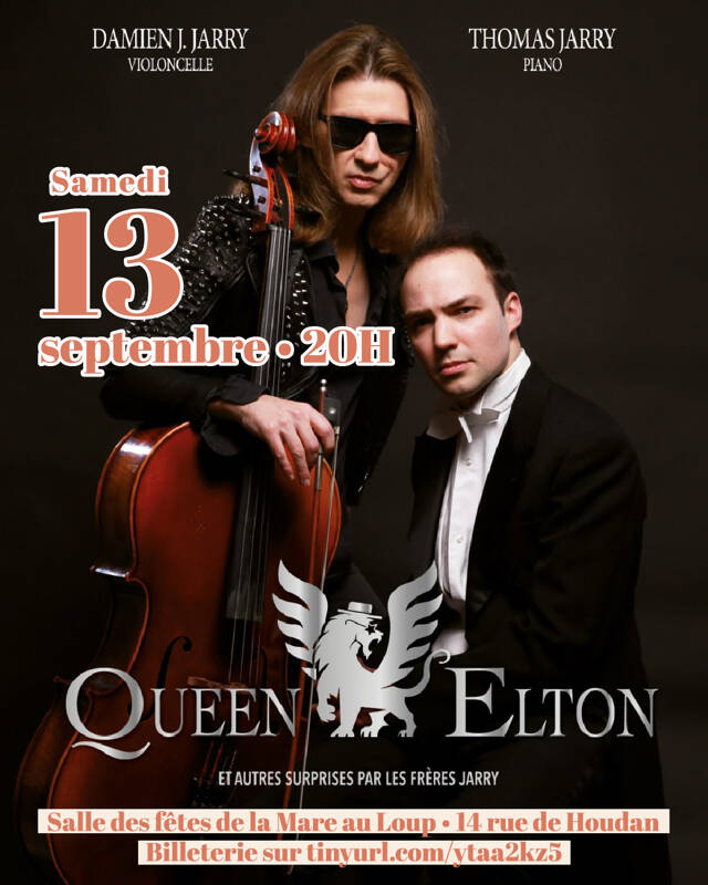 Concert Queen Elton par les Frères Jarry