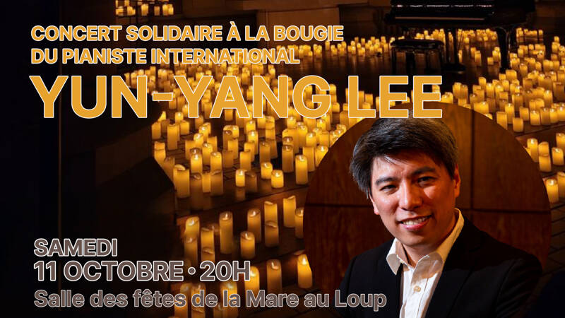 Concert solidaire à la bougie avec Yun-Yang Lee