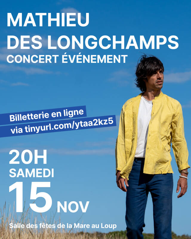 Concert de Mathieu des Longchamps