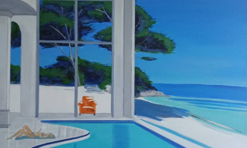 Exposition Peinture et Mobilier de Hortense Haupais