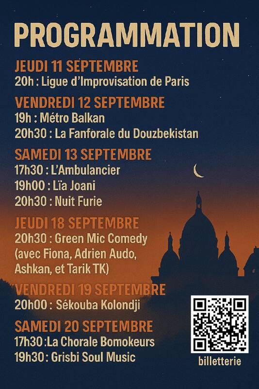 festival solidaire des arènes de Montmartre 2025