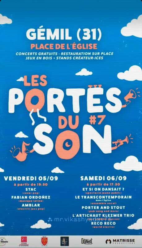 Les portes du son, festival de musique gratuit
