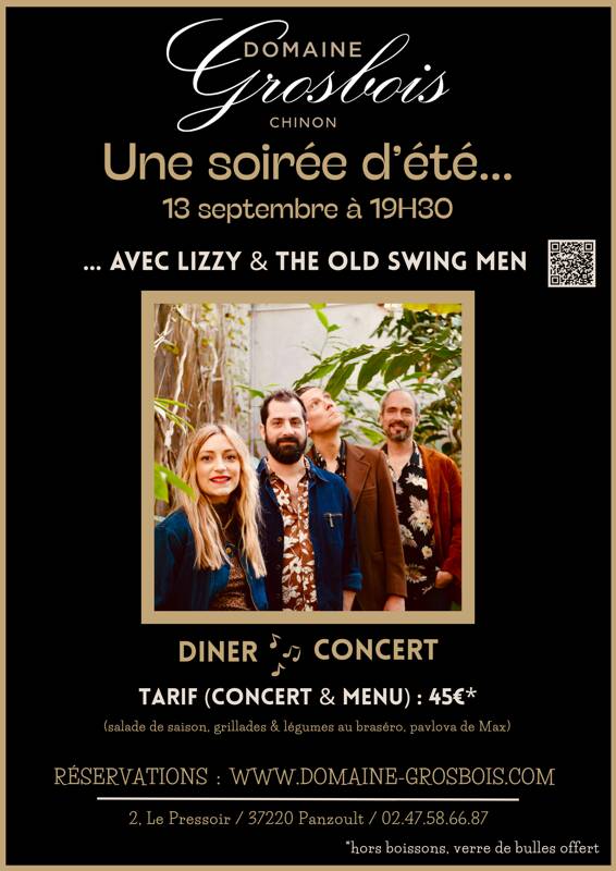 Une soirée d'été..avec Lizzy & The Old Swing Men