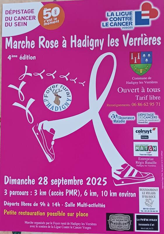 4EME MARCHE ROSE