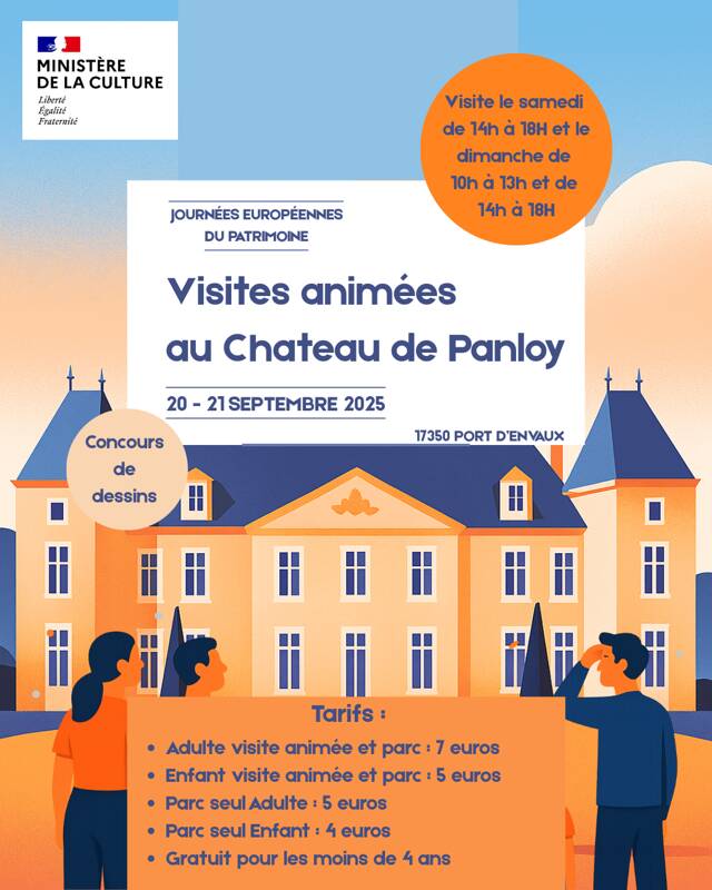 Visite animé du chateau de Panloy