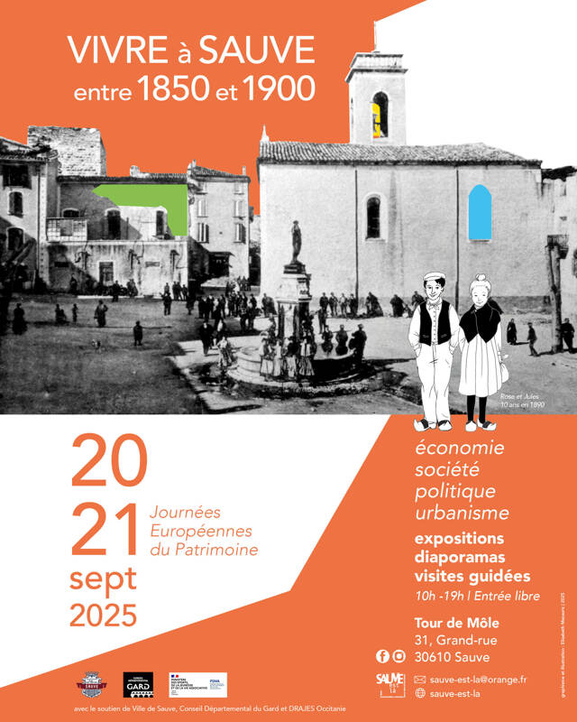 JEP 2025 à Sauve. Vivre à Sauve entre 1850 et 1900.