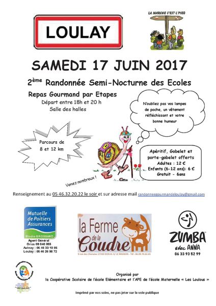 Randonnée gourmande semi nocturne