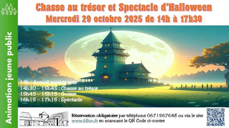 Halloween 2025 - Chasse au trésor + Spectacle