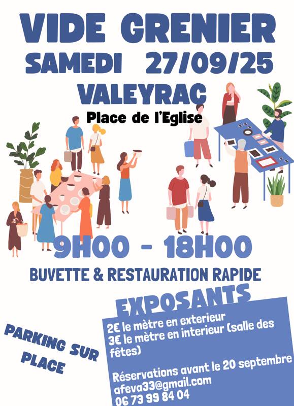 Vide-grenier d'automne