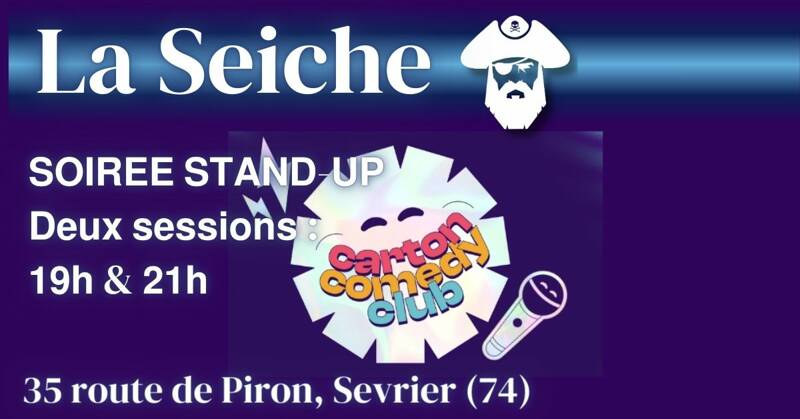 Carton Comedy Club - Soirée Stand-Up à la Seiche