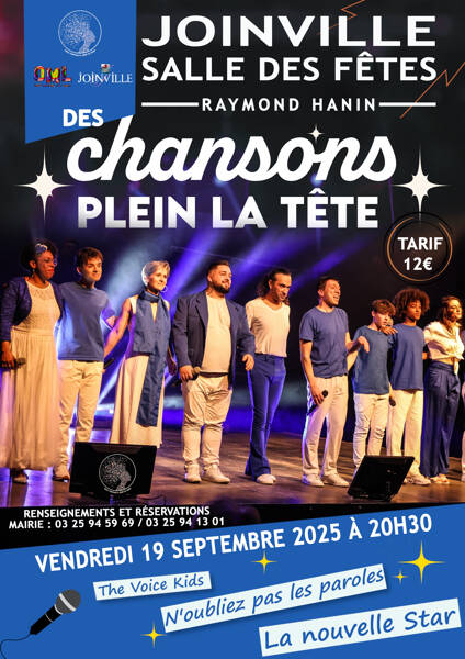 CONCERT : Des Chansons plein la tête