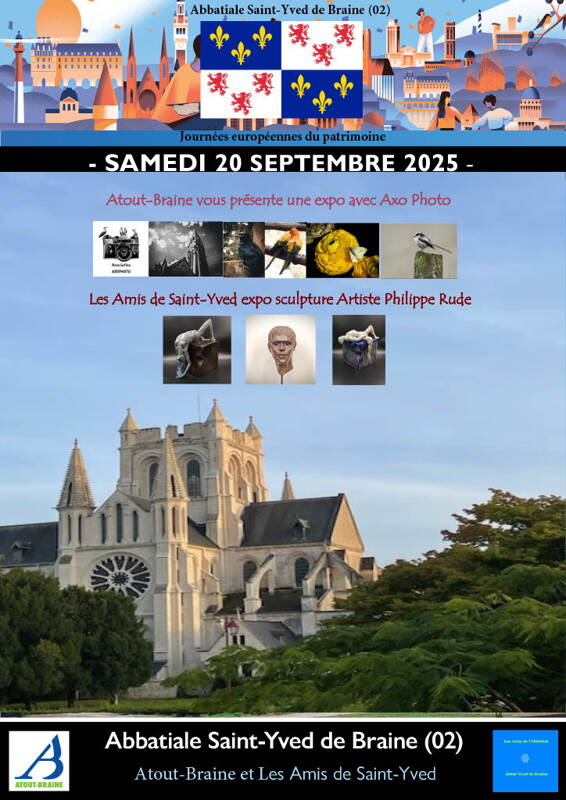 Une exposition photos. Une exposition Sculptures de l'artiste Phillipe Rude