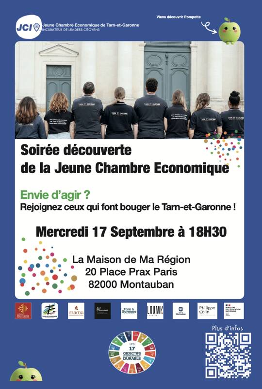 Soirée découverte de la Jeune Chambre Économique de Tarn-et-Garonne