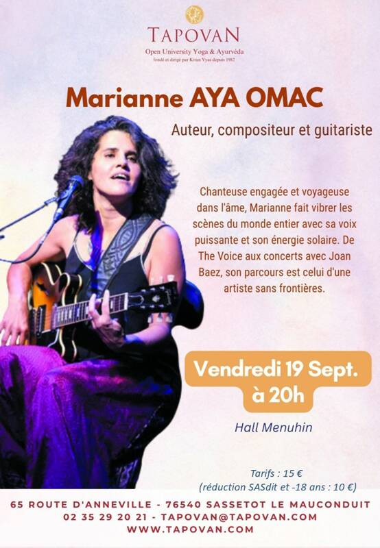Concert de Marianne Aya Omac