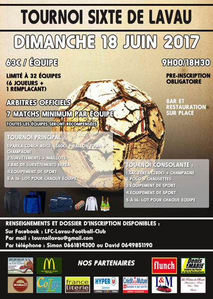 Tournoi Sixte de Lavau | Lavau sur Loire