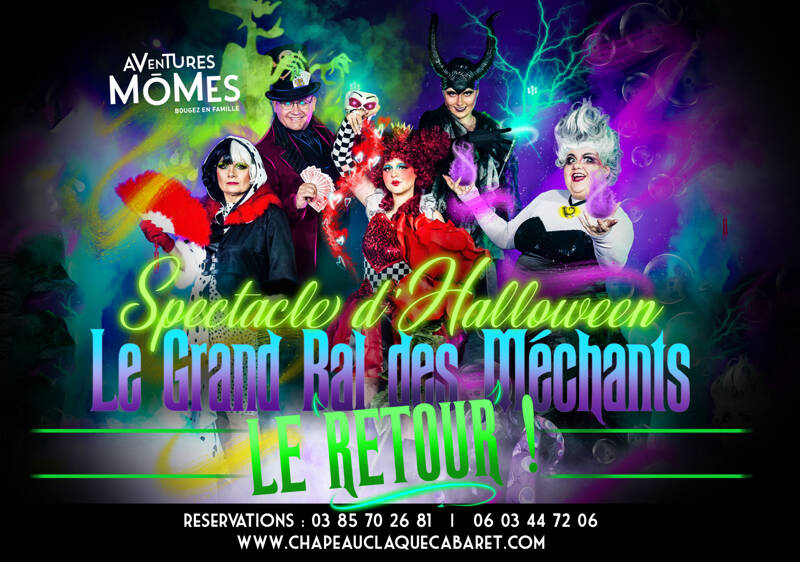 Spectacle familial d'Halloween - Le Grand Bal des Méchants