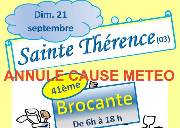 BROCANTE avec animation BANDA FOLLET