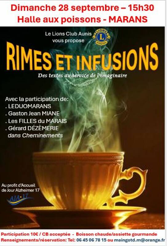 Rimes et infusions