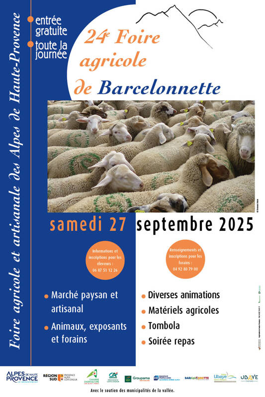 Foire agricole de Barcelonnette