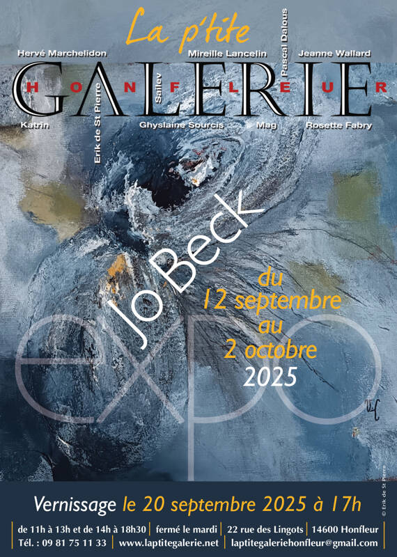 Exposition de peinture de Jo Beck