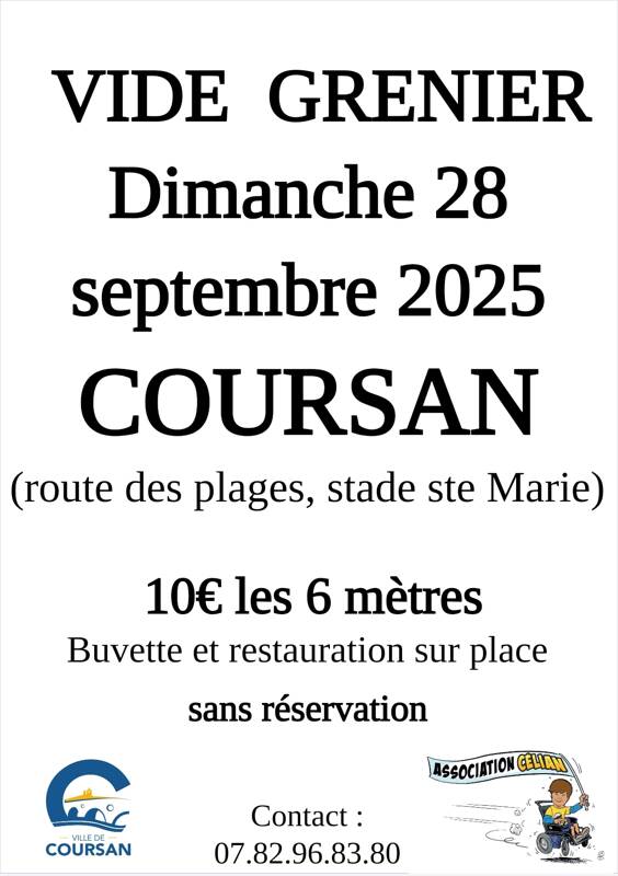 Vide grenier de l'association Célian