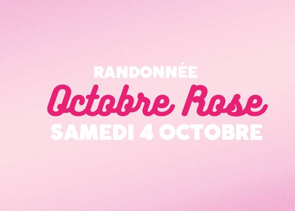 Randonnée Octobre Rose