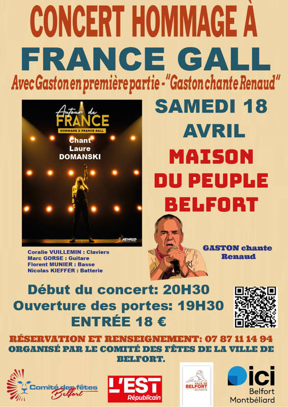 Concert en hommage à France Gall