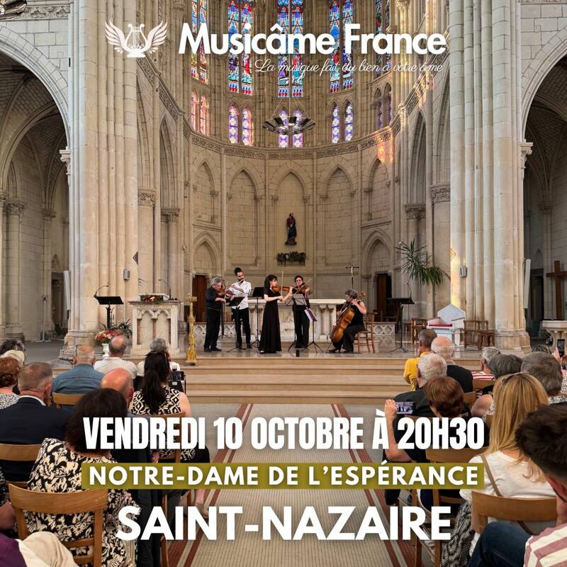 Concert à Saint-Nazaire : Les rencontres Musicâme
