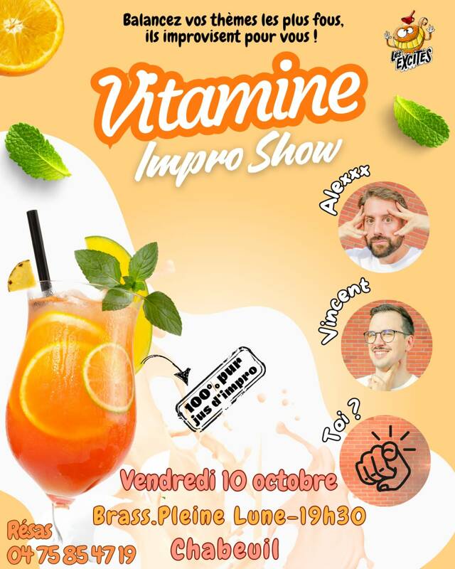 Vitamine Impro Show - Spectacle d'improvisation