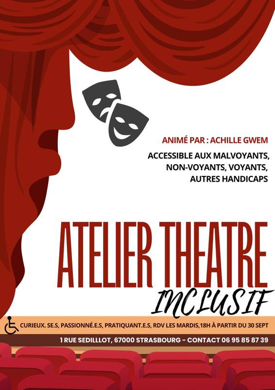 Atelier Théâtre Inclusif avec Handicap ou sans