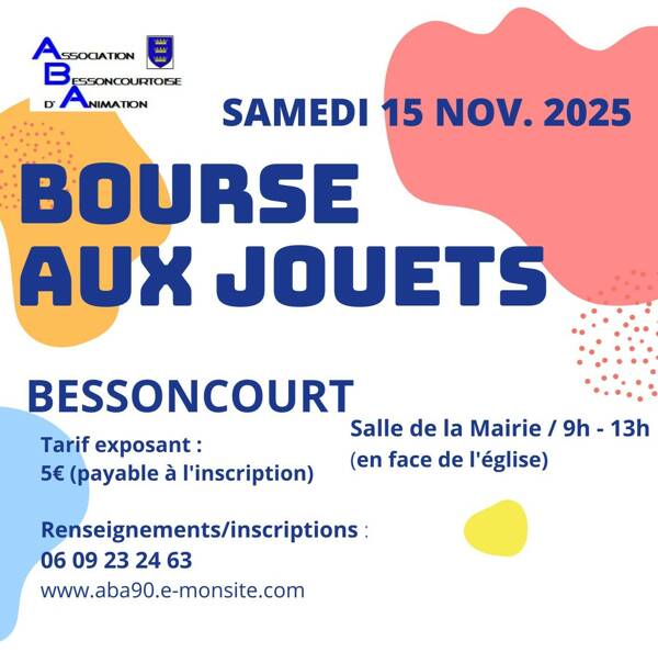 BOURSE AUX JOUETS