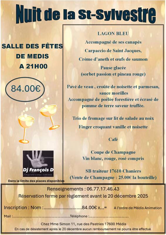NUIT DE LA SAINT SYLVESTRE