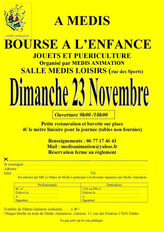 BOURSE A L'ENFANCE (Jouets et puériculture)
