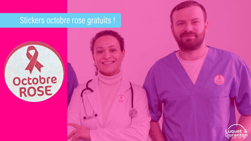Opération octobre rose : vos étiquettes gratuites